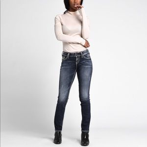 Silver Jeans Suki Straight Jeans